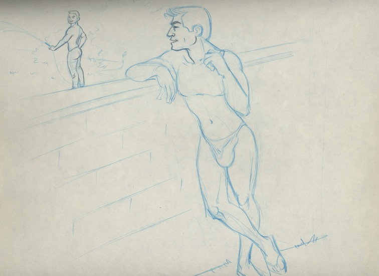 Image for 21 HOMO-EROTIC DRAWINGS