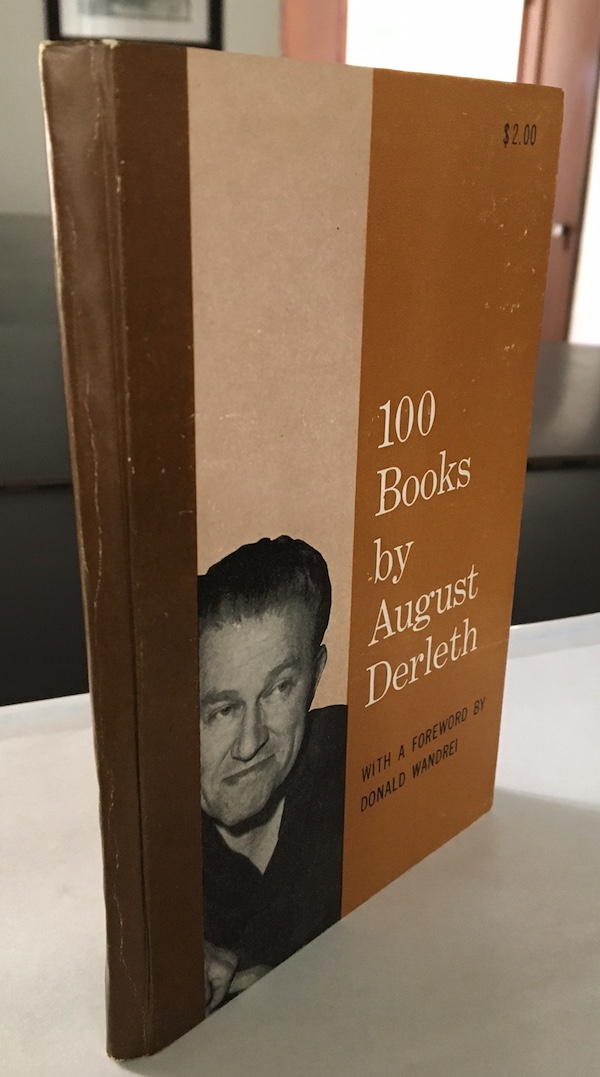 Image for 100 BOOKS by AUGUST DERLETH.