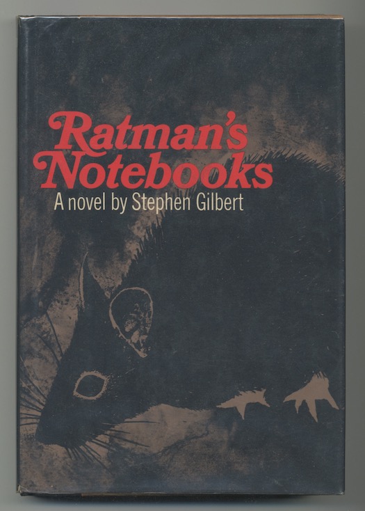 Image for STEPHEN GILBERT: RATMAN'S NOTEBOOKS—Viking Press, 1969—Filmed as the thriller, WILLARD. 1st American Edition. Read a movie!