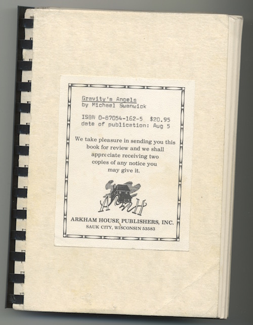 Image for GRAVITY's ANGELS—RARE REVIEW COPY!