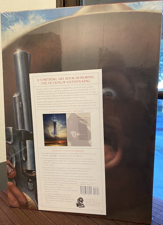 Image for KNOWING DARKNESS: ARTISTS INSPIRED BY STEPHEN KING. Centipede Press, 2009. First Edition. With announcement card. Slipcased. Still in shrinkwrap.