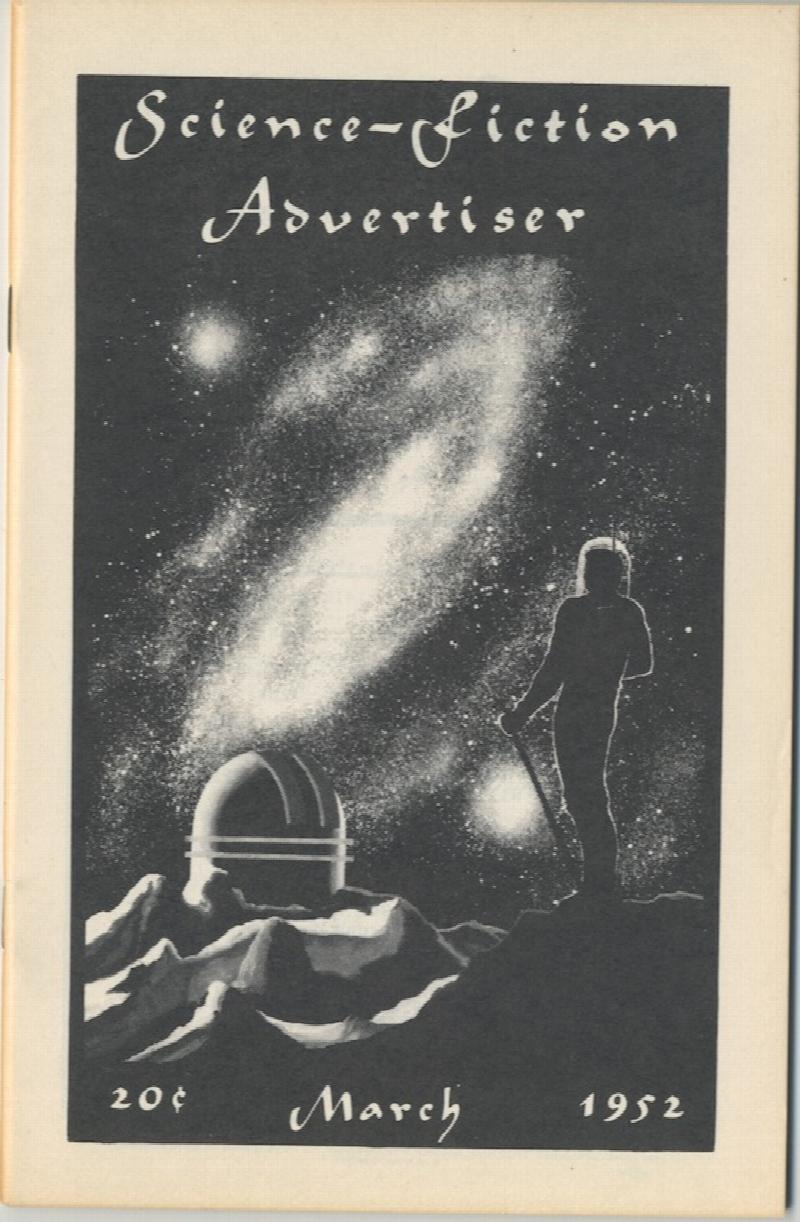 Image for SCIENCE FICTION ADVERTISER.  March, 1952.