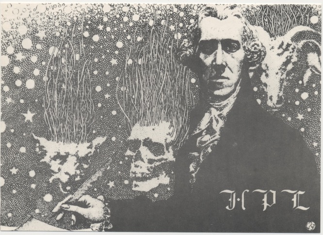 A LOVECRAFT PORTFOLIO OF POSTCARDS. 1977. First Printings.