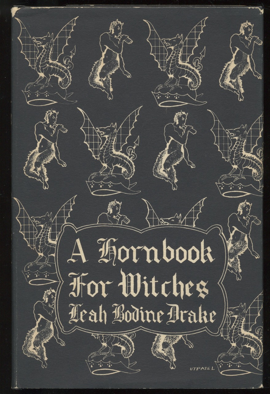 A HORNBOOK FOR WITCHES. A signed, inscribed, presentation copy in d.j. Poems of Fantasy