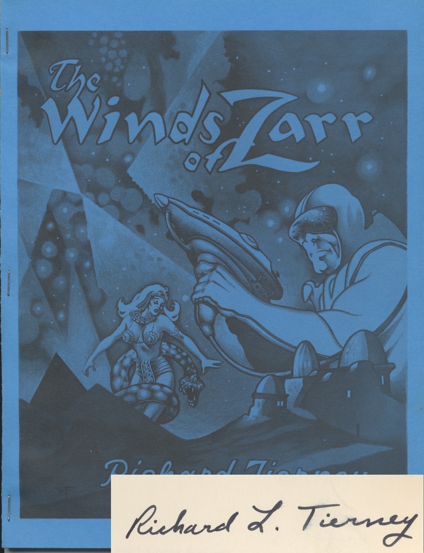 Image for THE WINDS OF ZARR. 125 numbered copies, signed by the author. THE WINDS OF ZARR. 125 numbered copies, signed by the author.