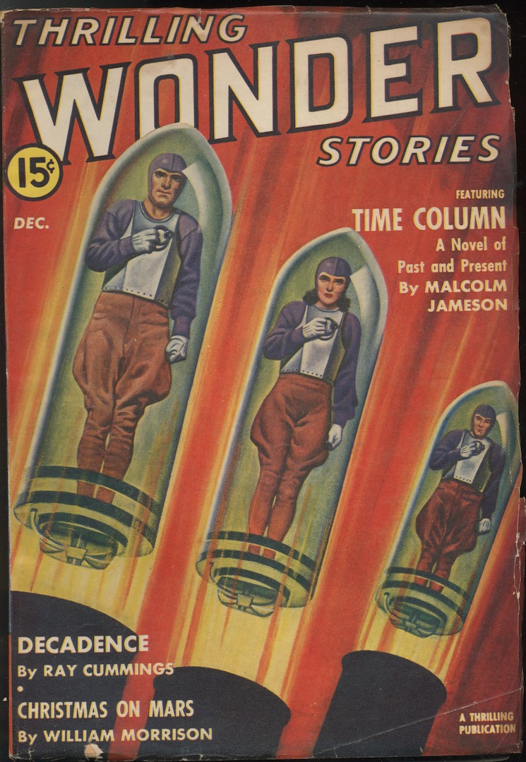 THRILLING WONDER STORIES. Dec. 1941.