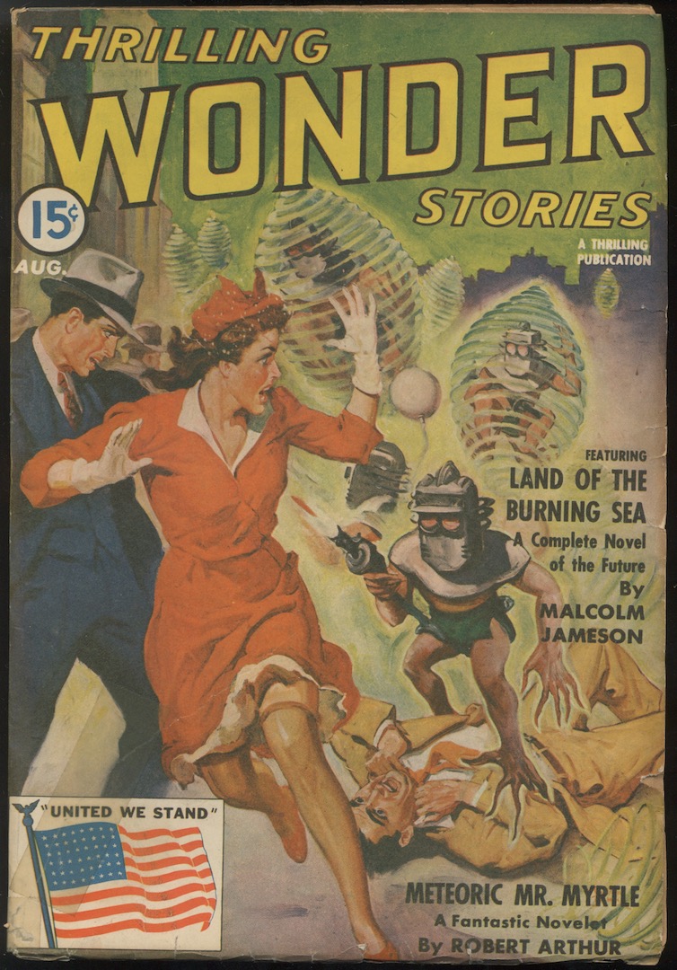THRILLING WONDER STORIES. Aug. 1942.