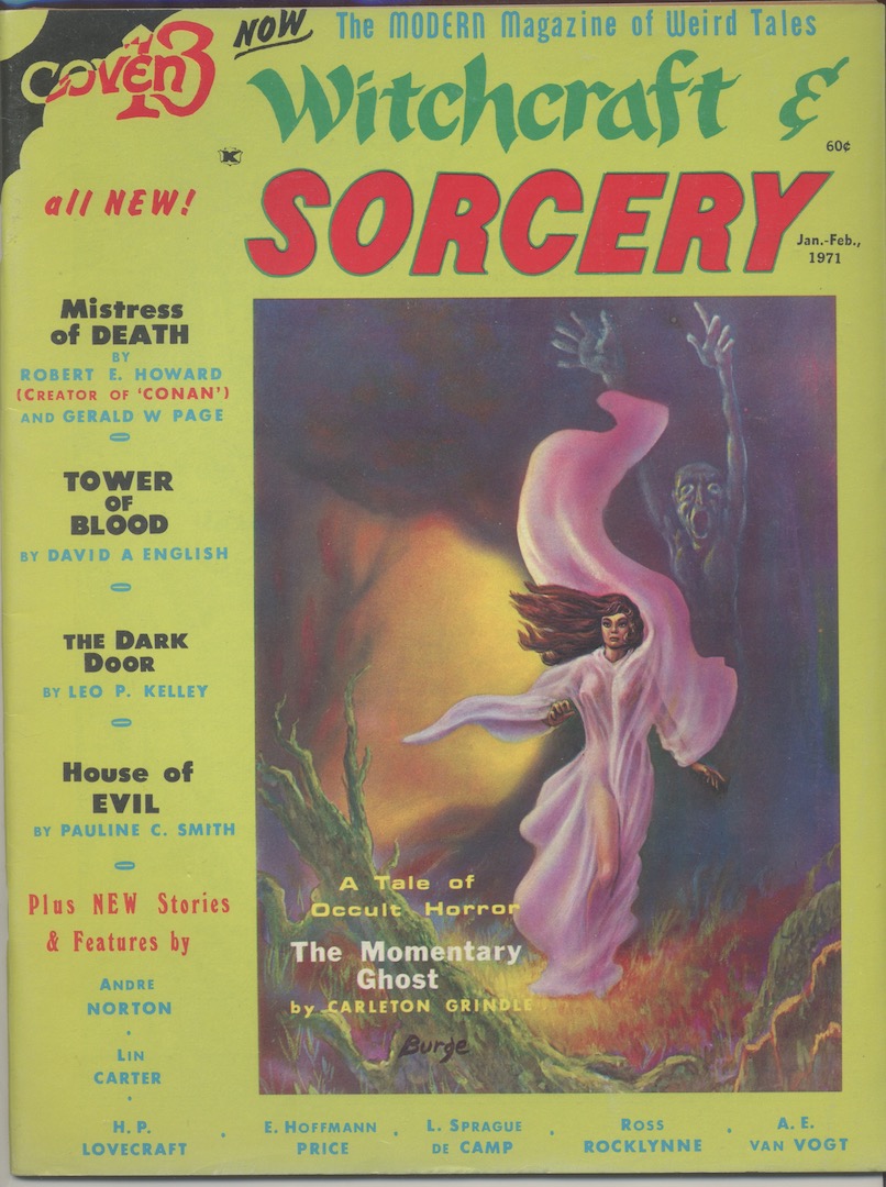 WITCHCRAFT & SORCERY. Jan-Feb 1971 No. 5.