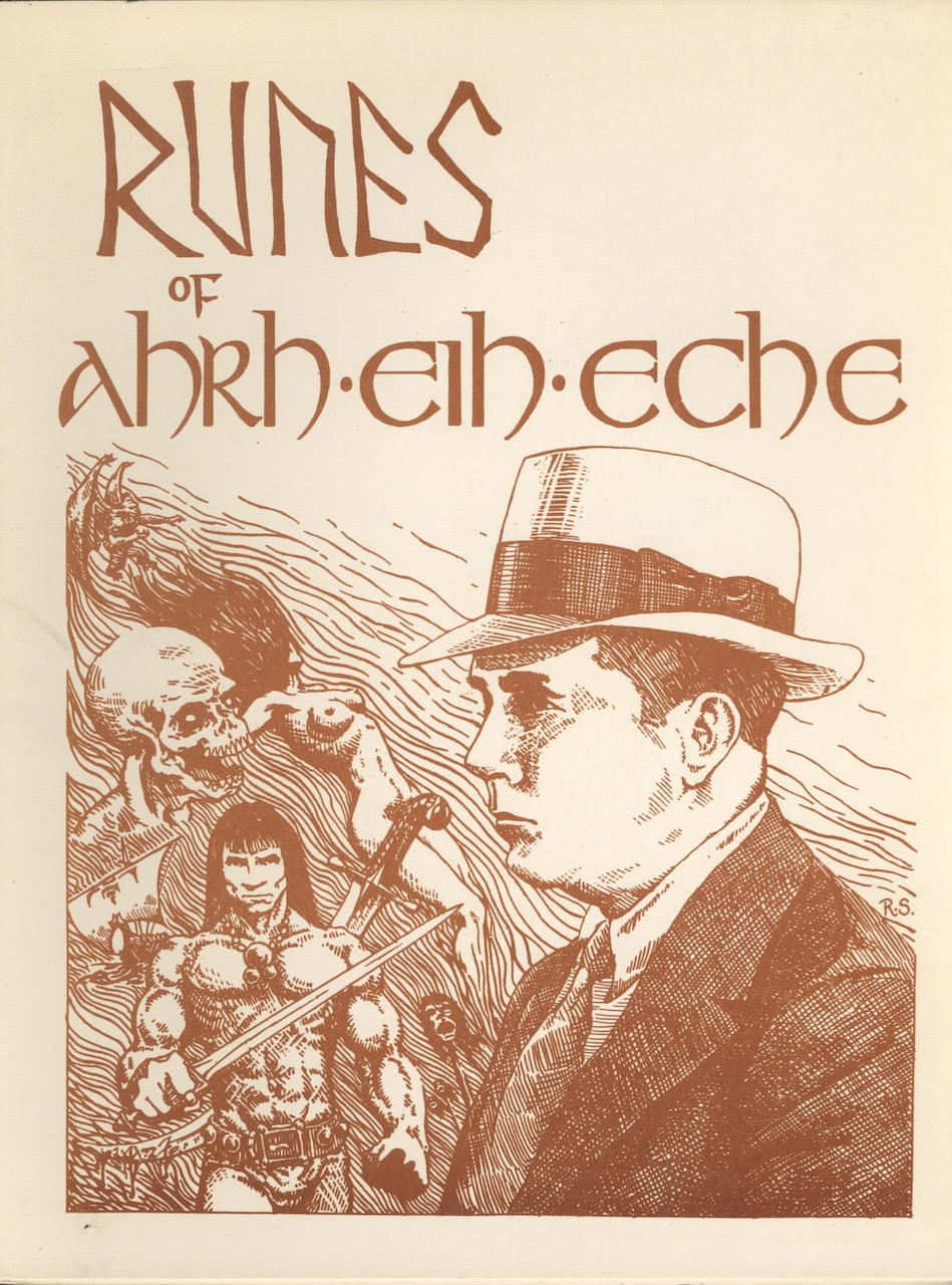RUNES OF AHRH EIH ECHE. Jonathan Bacon, 1976. 1st edition. 1,000 numbered, signed copies.