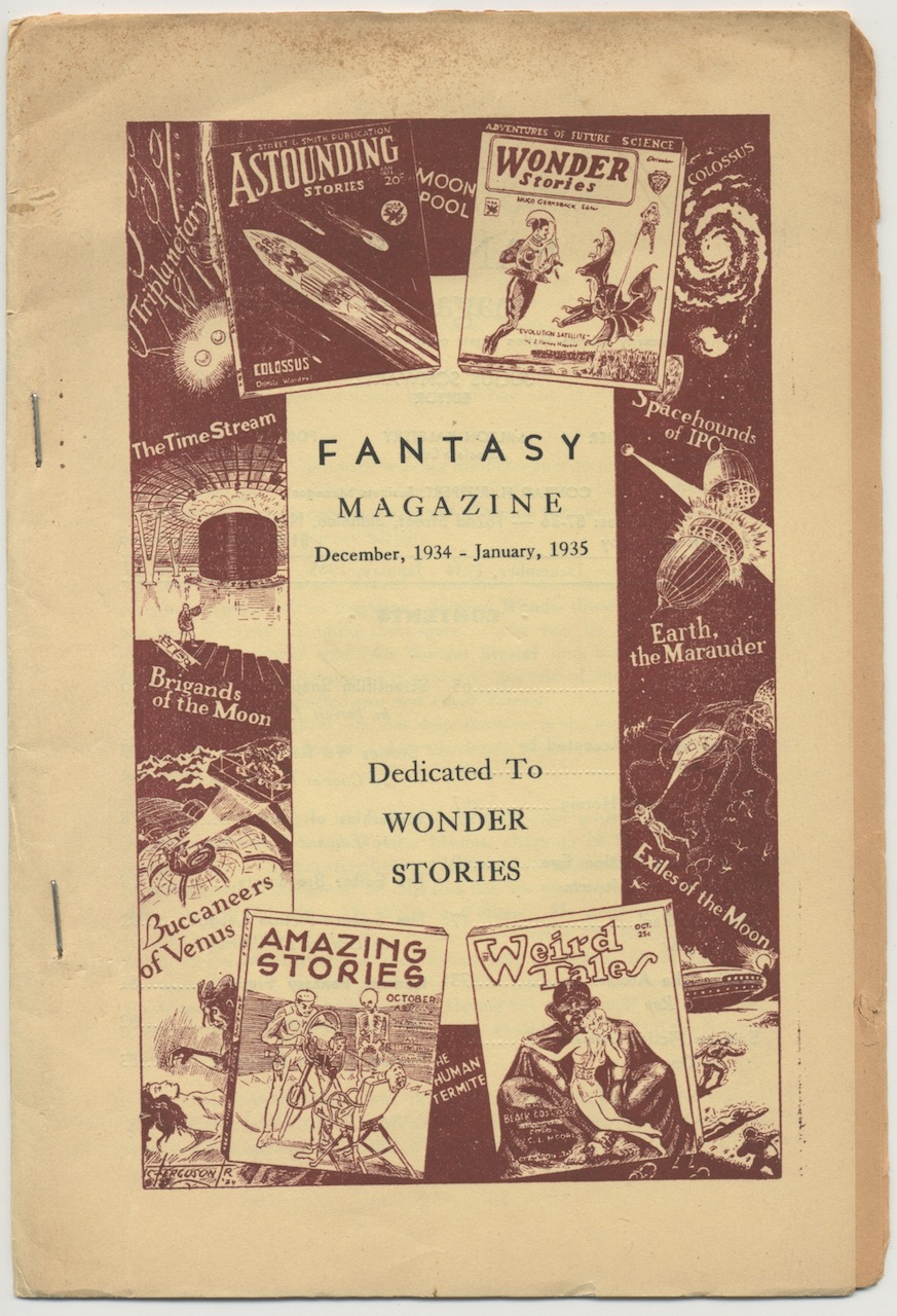 FANTASY MAGAZINE. December, 1934-January, 1935.
