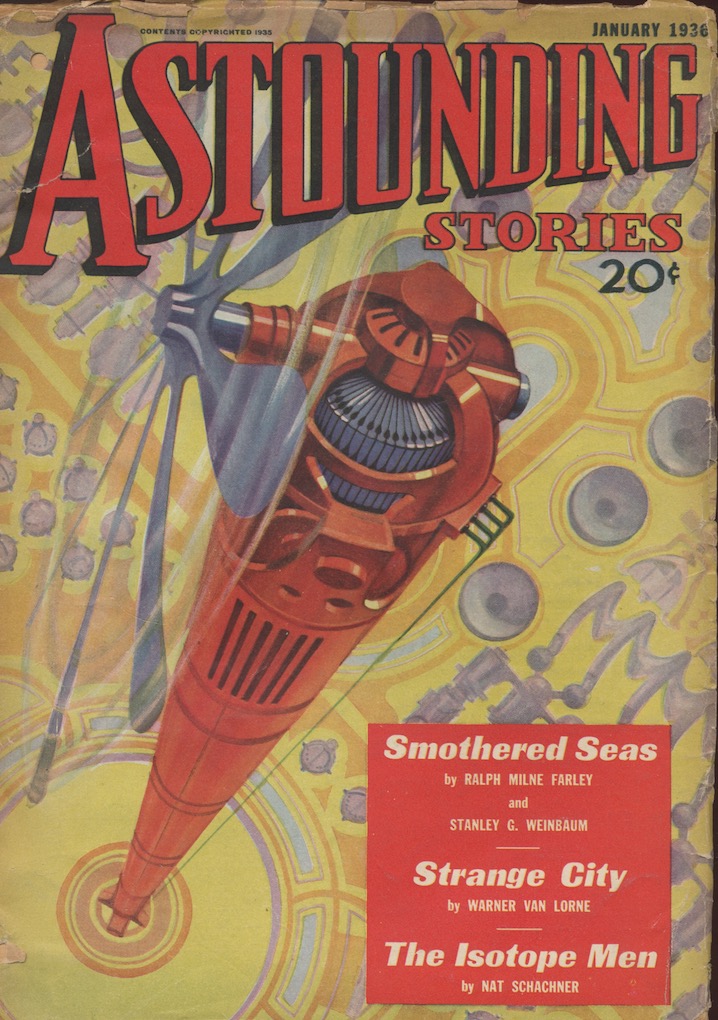ASTOUNDING. January, 1936.
