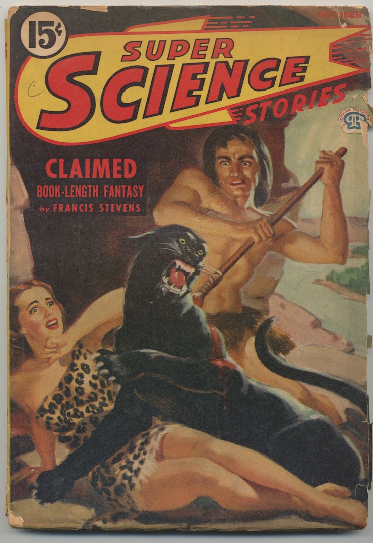 SUPER SCIENCE STORIES. Vol. 1, No. 14. October,1944. (Canadian issue).