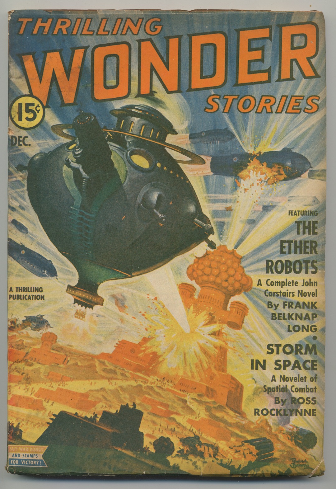 THRILLING WONDER STORIES. Dec. 1942.
