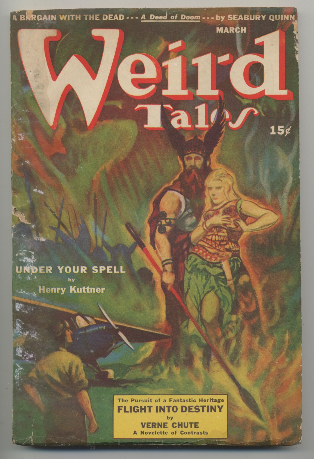WEIRD TALES. March, 1943.