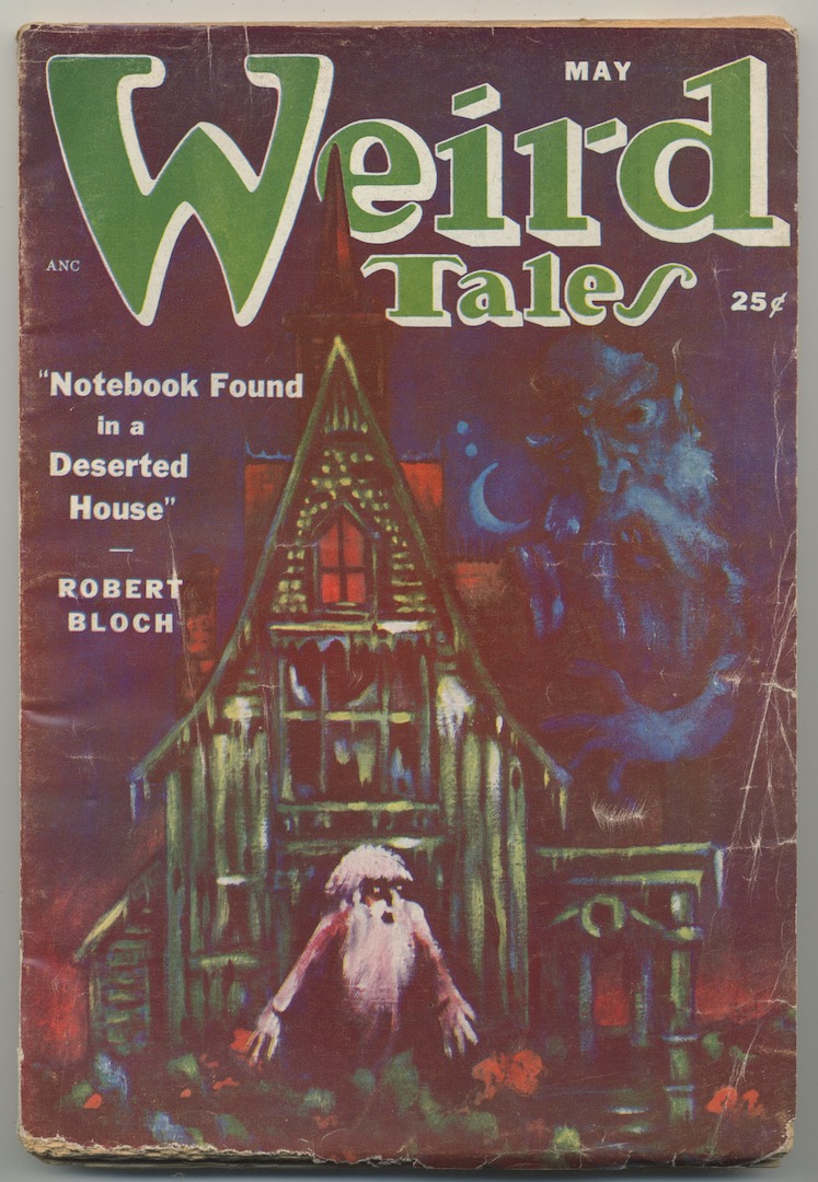 WEIRD TALES. May, 1951. Lee Brown Coye, cover.