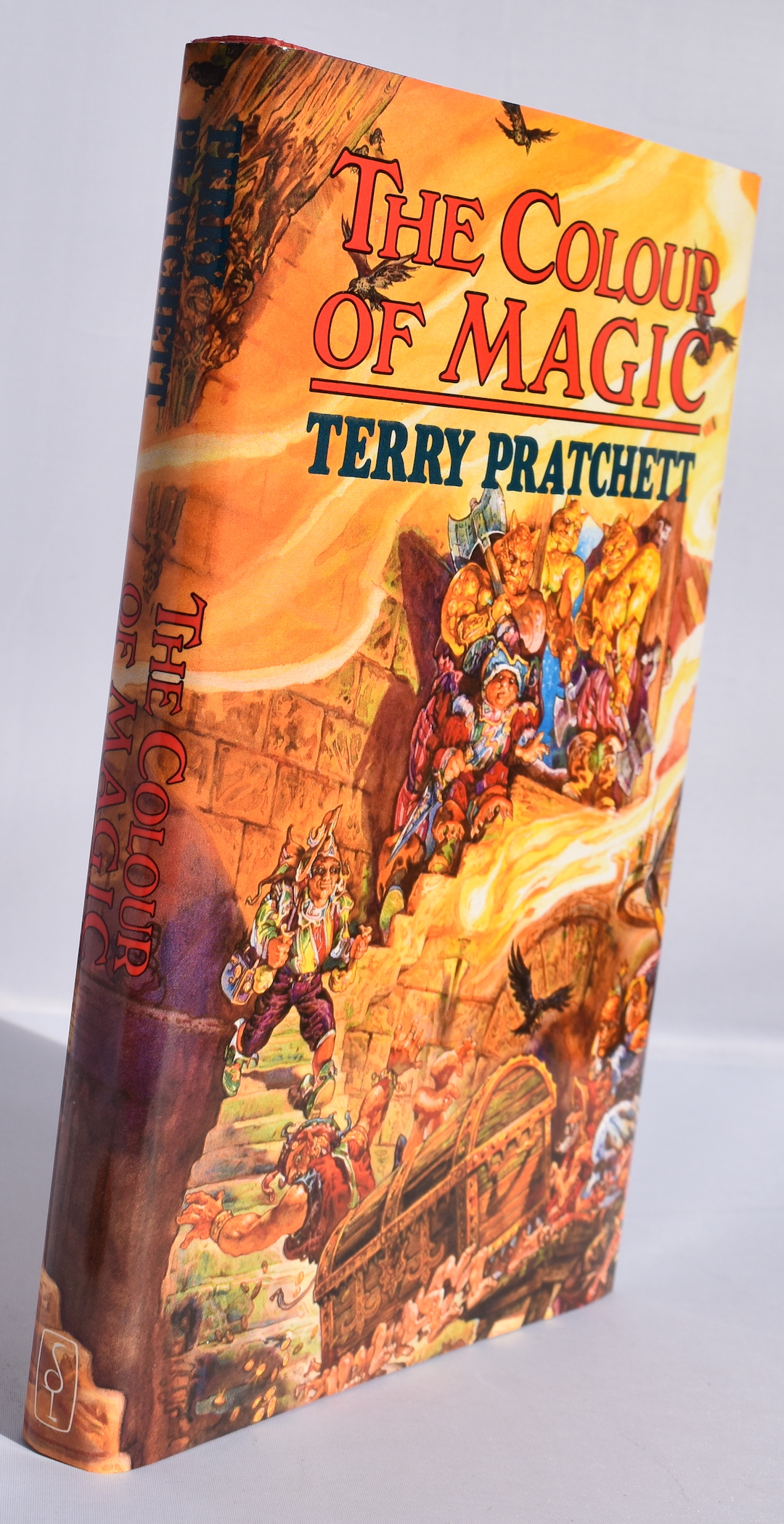 THE COLOUR OF MAGIC. Signed by the author. 2nd printing. The 1st Discworld novel.