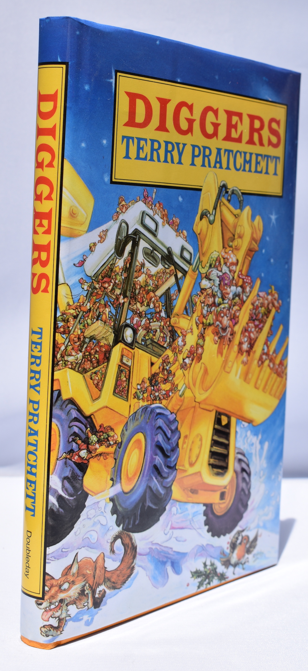 DIGGERS. Signed, inscribed by the author. The 2nd book in the Nomes/Bromeliad trilogy,