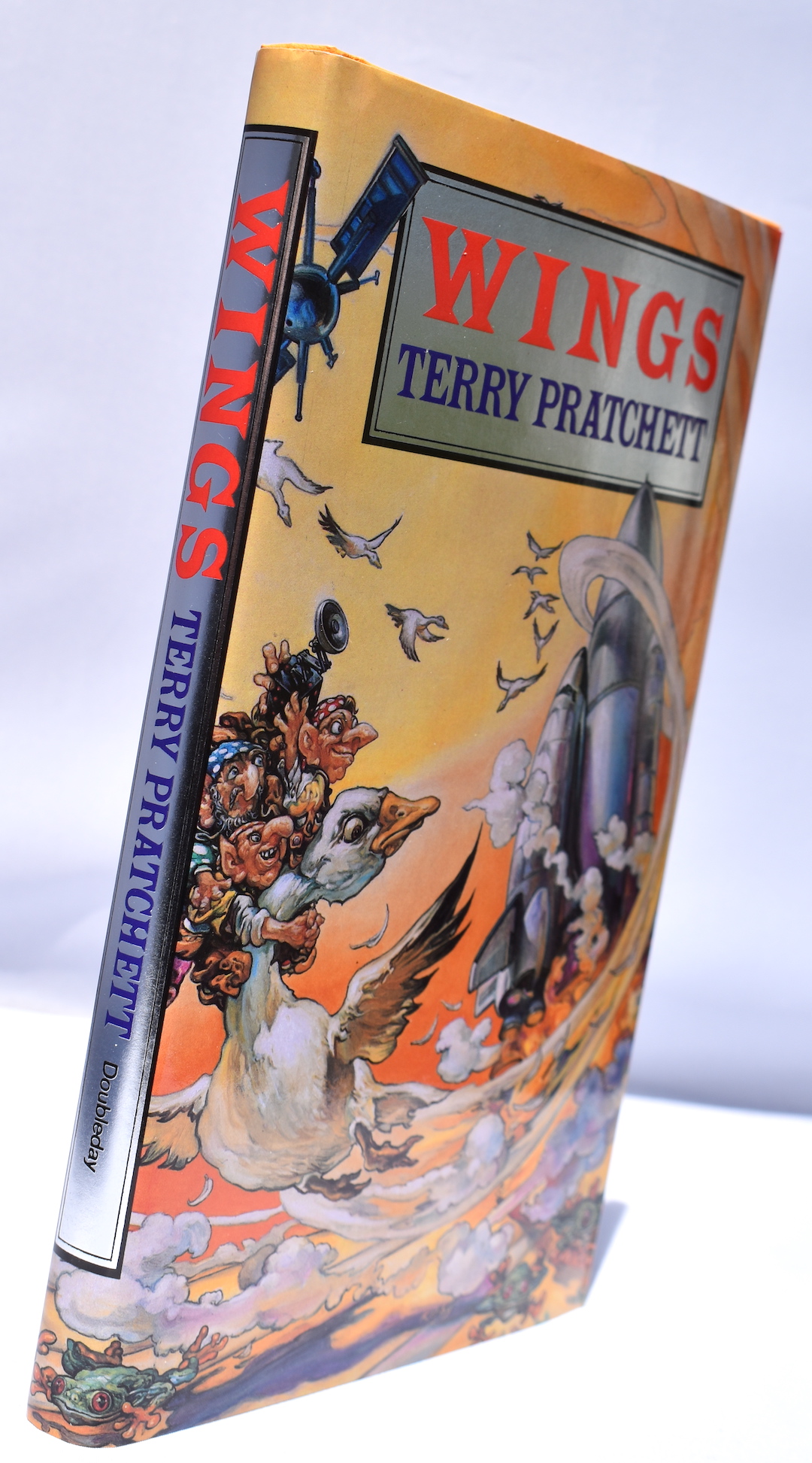 WINGS. Signed, inscribed by the author. The 3rd book in the Nomes/Bromeliad trilogy,
