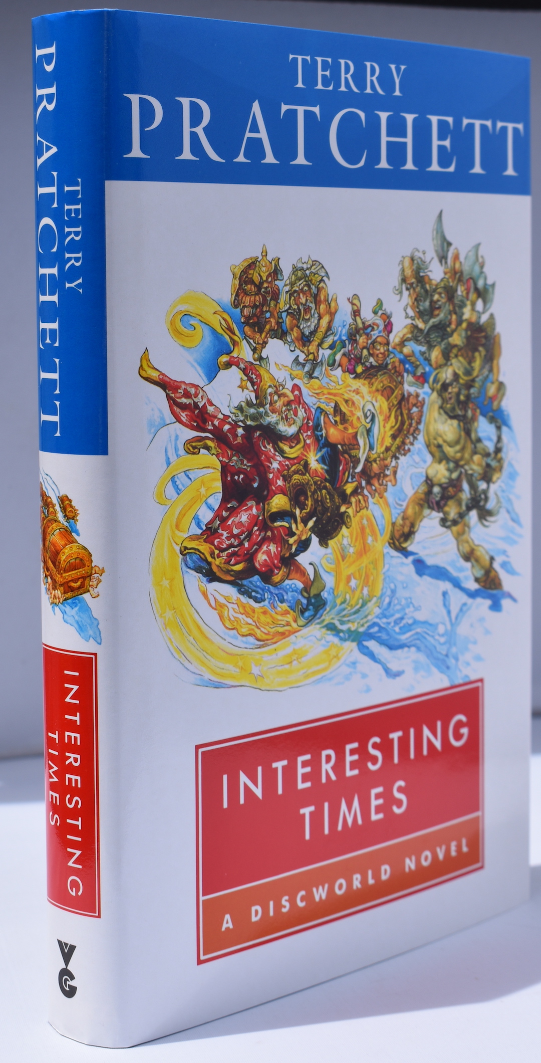 INTERESTING TIMES. Signed by the author. The 18th novel in the Discworld series.