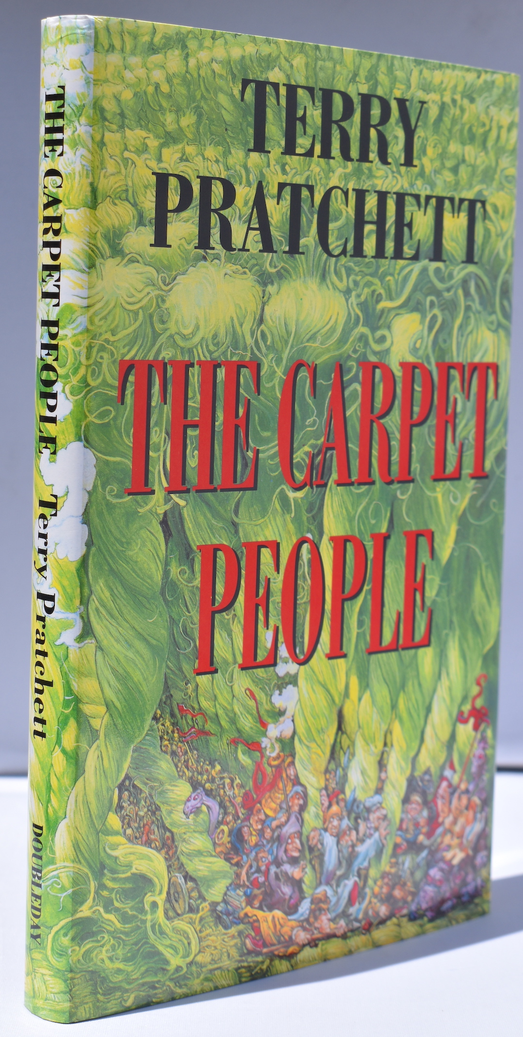 THE CARPET PEOPLE. Signed by the author. 1st printing of the author's revised text. Before Discworld.