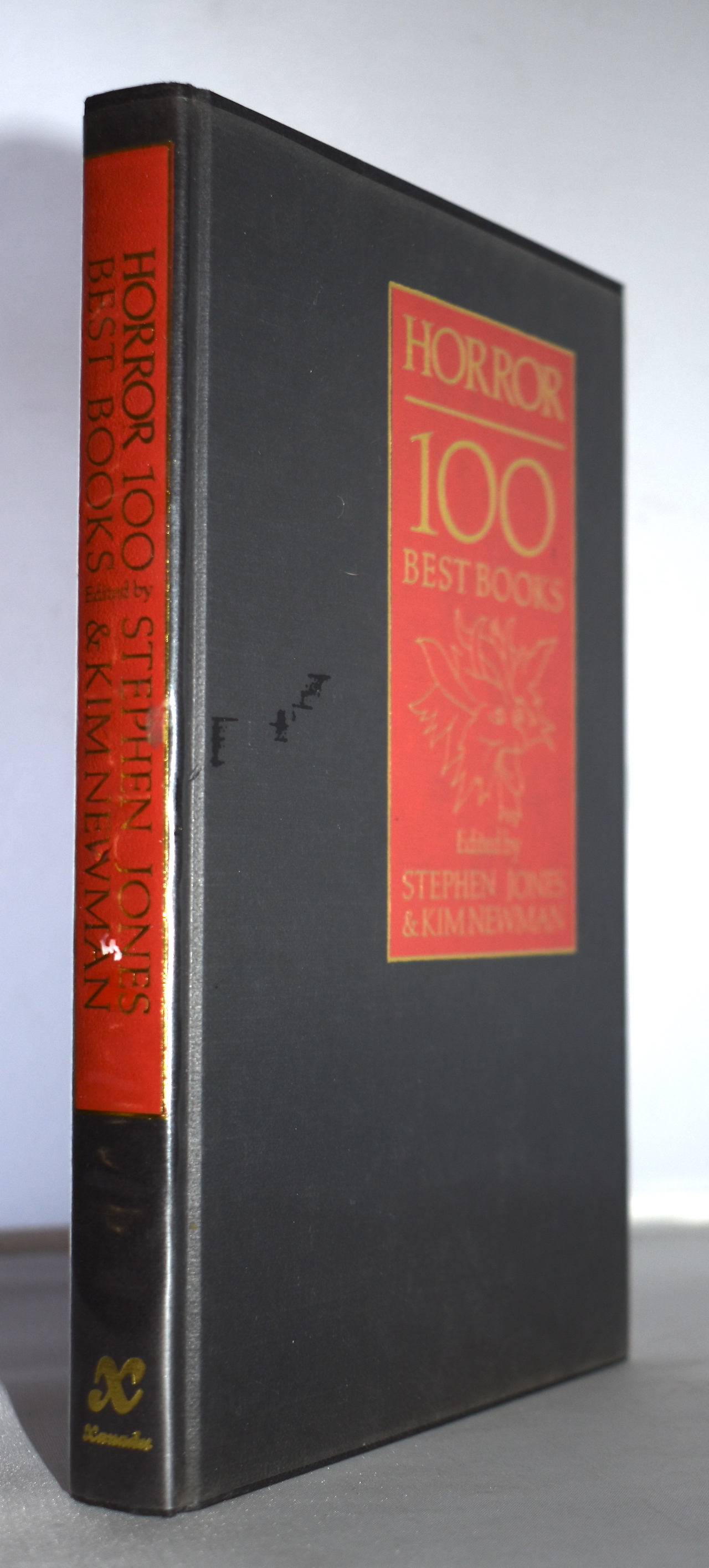 HORROR 100 BEST BOOKS. Signed by 60 contributors!