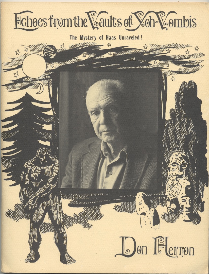 ECHOES FROM THE VAULTS OF YOH-VOMBIS. Signed by the author.