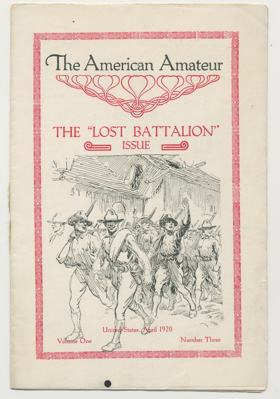 THE AMERICAN AMATEUR. April 1920.