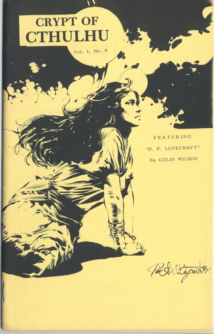 Image for CRYPT OF CTHULHU 8. Vol. 1, No. 8. Michaelmas 1982. H.P. Lovecraft by Colin Wilson. CRYPT OF CTHULHU 8. Vol. 1, No. 8. Michaelmas 1982. H.P. Lovecraft by Colin Wilson.