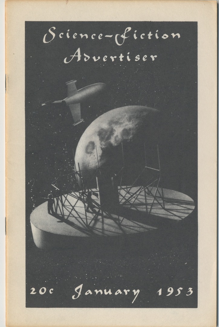 SCIENCE-FICTION ADVERTISER. January, 1953. (Henry Kuttner article entitled, SCIENCE IN FICTION )