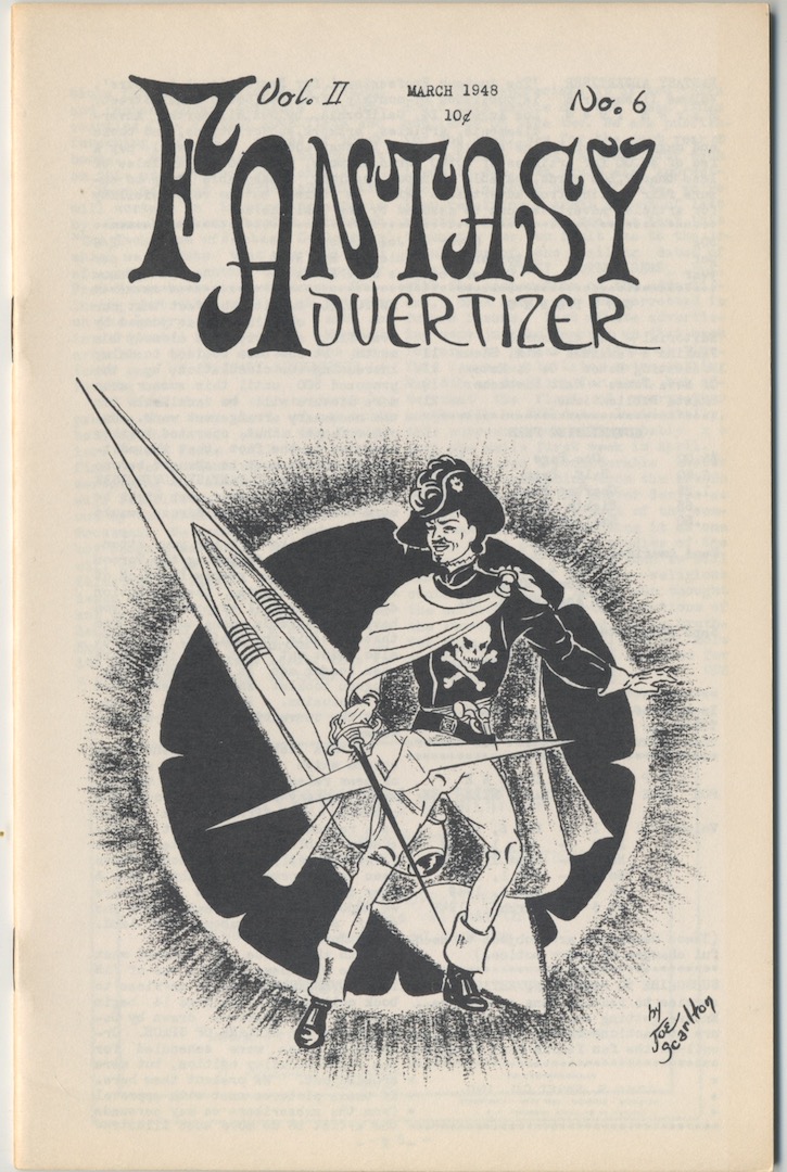 Image for FANTASY ADVERTIZER. March, 1948. FANTASY ADVERTIZER. March, 1948.