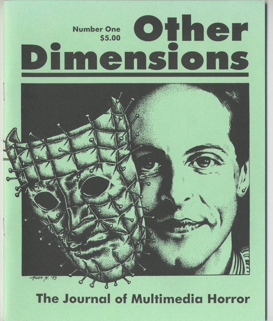 Image for OTHER DIMENSIONS: Issue No. 1, Summer, 1993. The Journal of Multimedia Horror OTHER DIMENSIONS: Issue No. 1, Summer, 1993. The Journal of Multimedia Horror