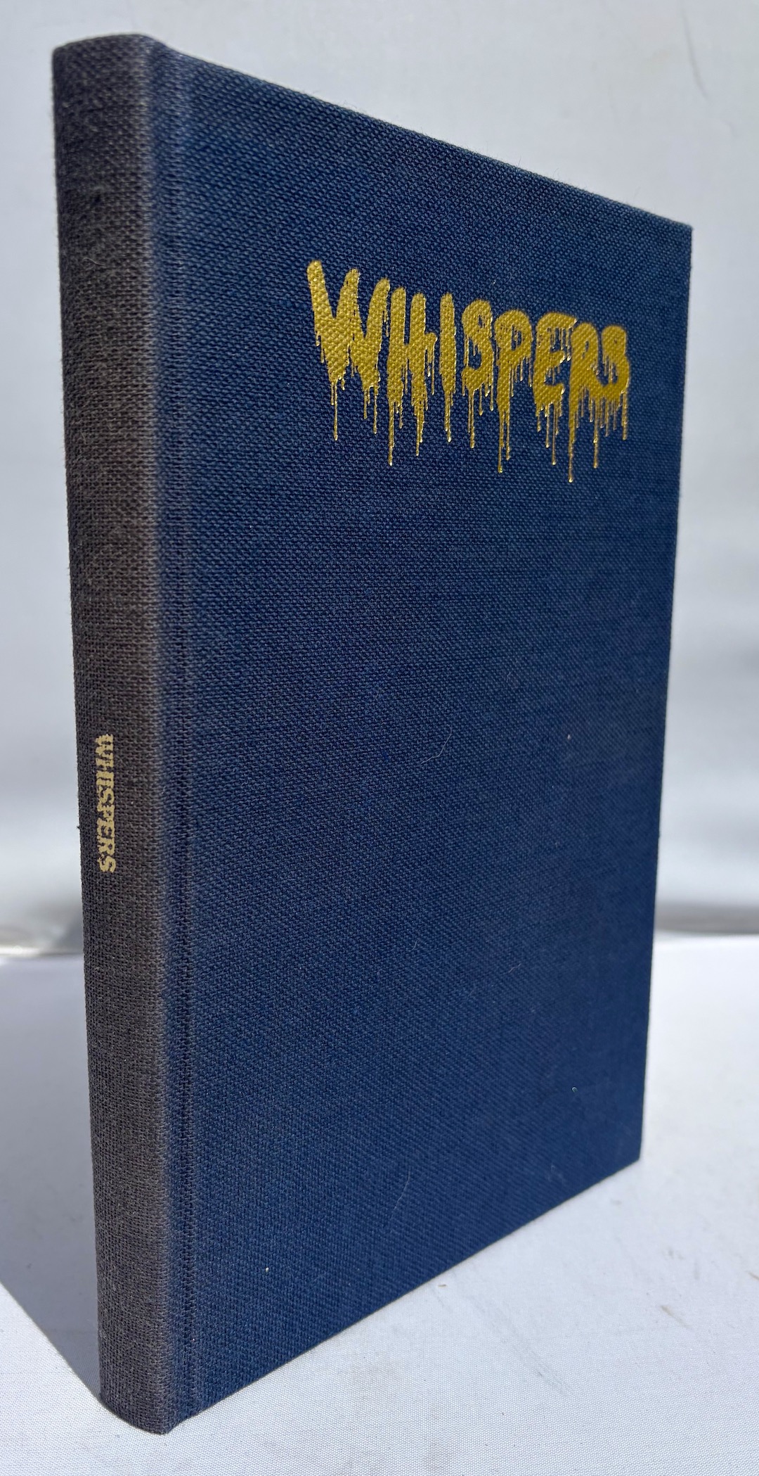 WHISPERS. 17/18, 1982. One of 26 lettered, hardbound copies. Signed by Stephen King and Stuart David Schiff.
