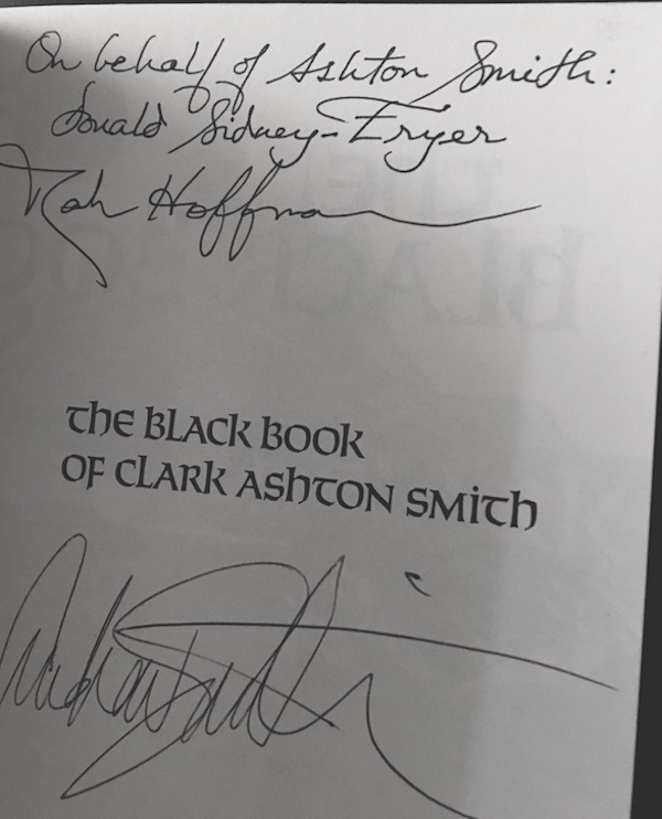 Image for THE BLACK BOOK. Arkham House, Sauk City, 1979. Signed by three.