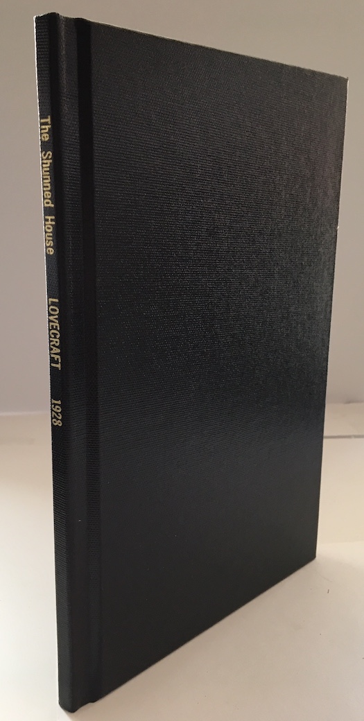 Image for THE SHUNNED HOUSE. Arkham House, Sauk City, 2008. 2nd state edition of 100 numbered copies.