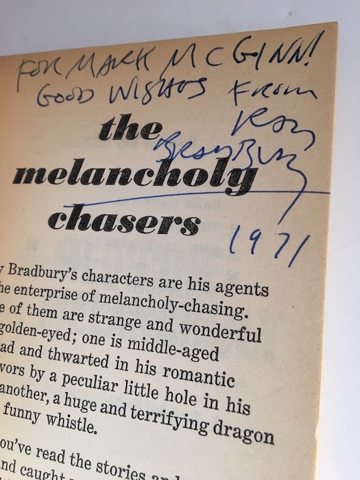 Image for A MEDICINE FOR MELANCHOLY. Bantam, New York, 1960. First paperback printing. Signed by the author.