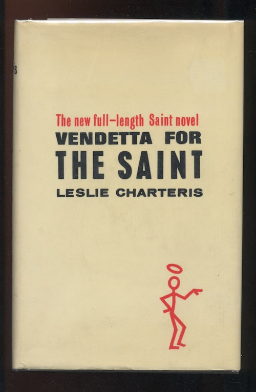(HARRY HARRISON): VENDETTA FOR THE SAINT—The SAINT, penned and signed by SF writer, HARRY HARRISON! Image for (HARRY HARRISON): VENDETTA FOR THE SAINT—The SAINT, penned and signed by SF writer, HARRY HARRISON!