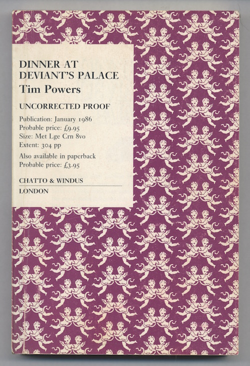 Image for DINNER AT DEVIANT'S PALACE—SIGNED