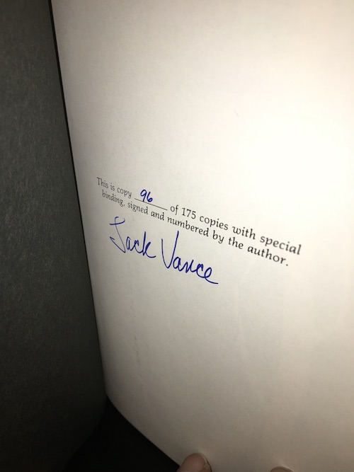 JACK VANCE: GREEN MAGIC—The Fantasy Realms of Jack Vance. First edition. Underwood/Miller, 1979.—SIGNED! Image for JACK VANCE: GREEN MAGIC—The Fantasy Realms of Jack Vance. First edition. Underwood/Miller, 1979.—SIGNED!