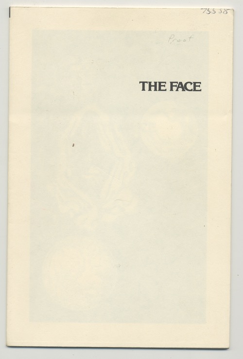 Image for THE FACE—RARE PROOF COPY!